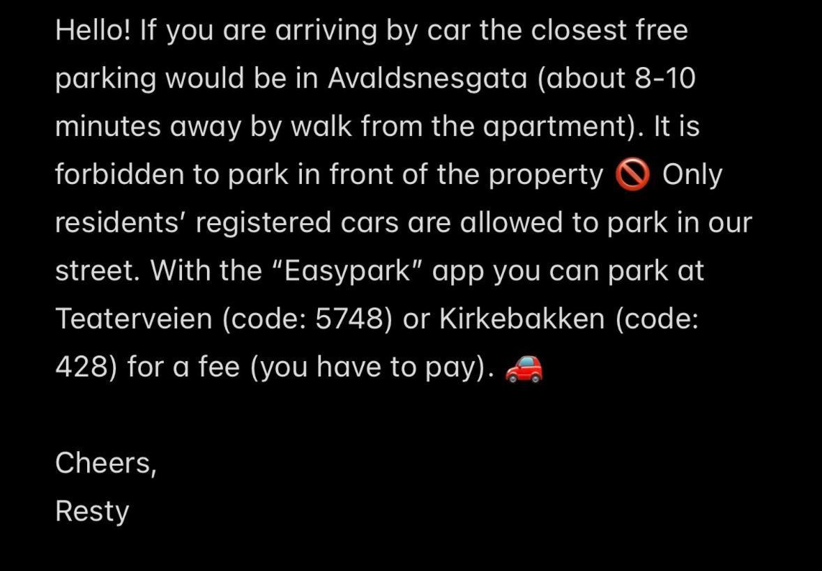 斯塔万格Bjorn'S Sanctuary - City Center公寓 外观 照片